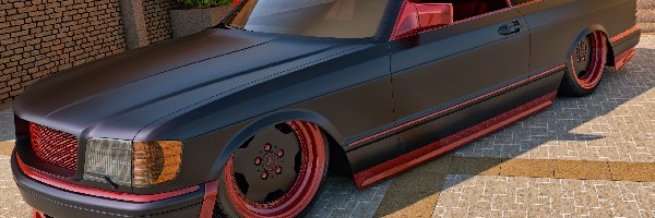 Bok, Mercedes Benz 560 SEC AMG