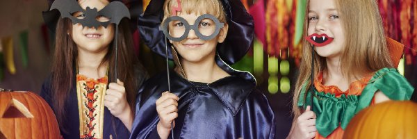 Dzieci, Kostiumy, Maski, Halloween