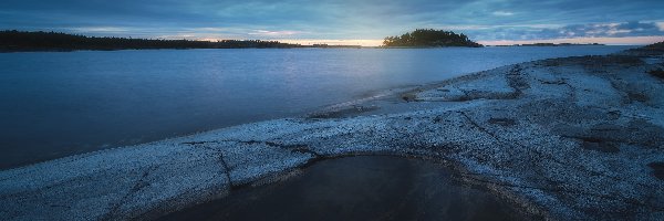 Skała, Rosja, Republika Karelii, Jezioro Ładoga