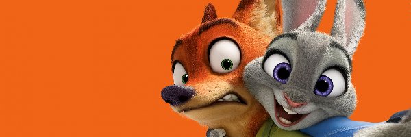 Zwierzogród, Lis Nick Bajer, Króliczka Judy Hopps, Film animowany