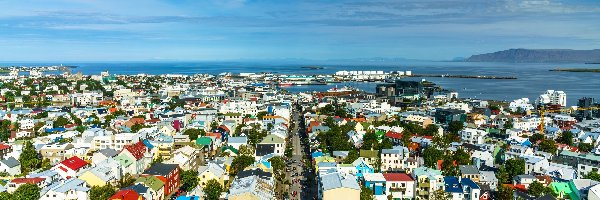 Miasto, Islandia, Reykjavík, Domy