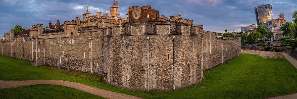 Tower of London, Anglia, Londyn, Mury