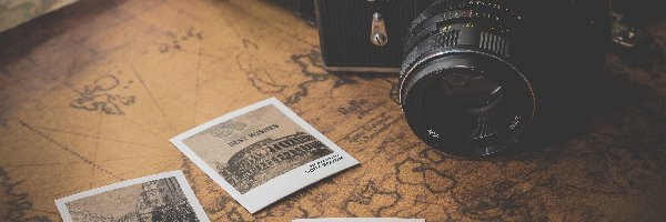 Zenit, Pocztówki, Mapa, Aparat fotograficzny