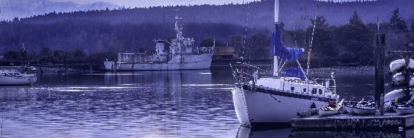 Port, Żaglówka, Statek