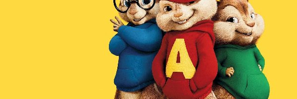 Film, Alvin and the Chipmunks, Alvin i wiewiórki, Wiewiórki, Trzy