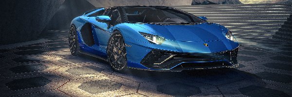 Lamborghini Avenador LP 780-4 Ultimae, Niebieskie