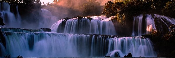 Wietnam, Ban Gioc Waterfall, Wodospad