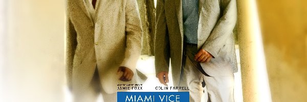 Jamie Foxx, marynarka, Colin Farrell, Miami Vice