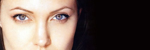 niebieskie oczy, duże usta , Angelina Jolie