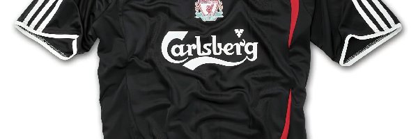 Liverpool, Logo, Czarny, Koszulka