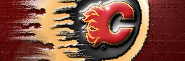 Drużyny, Calgary Flames, NHL, Logo