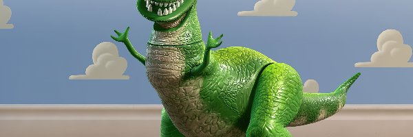 Dinozaur, Zielony, Toy Story 3