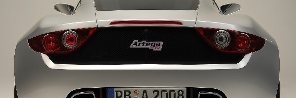 Artega GT, Logo, Emblemat, Tył