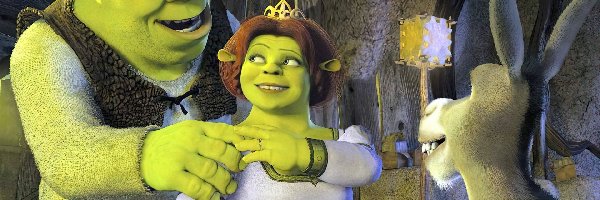 Osioł, Fiona, Shrek