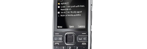 Czarna, 3G, Srebrna, Nokia E55