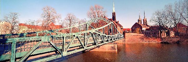 Odra, Tumski, Most, Wrocław