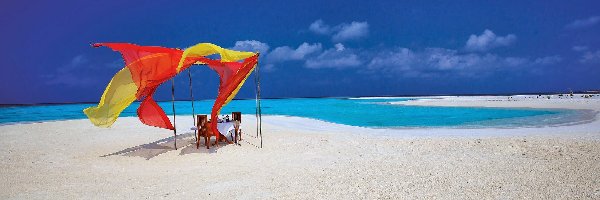 Malediwy, Plaża, Ocean