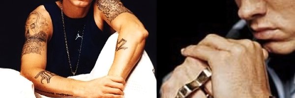 Tatuaże, Eminem