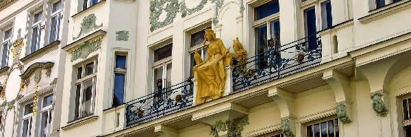 Dom, Kobiety, Figura, Praga
