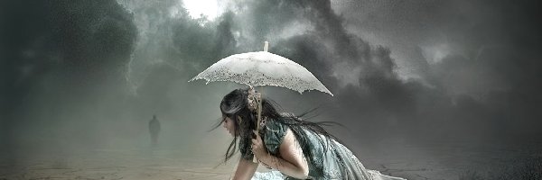 Parasolka, Kobieta, Fantasy