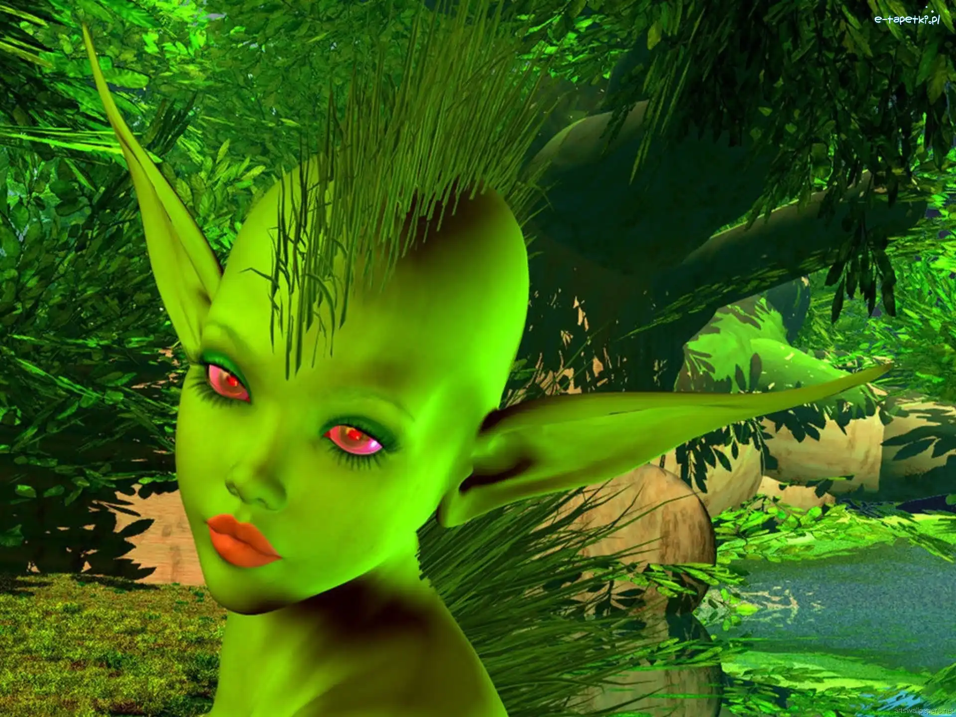 Irokez, Elf, Zielony