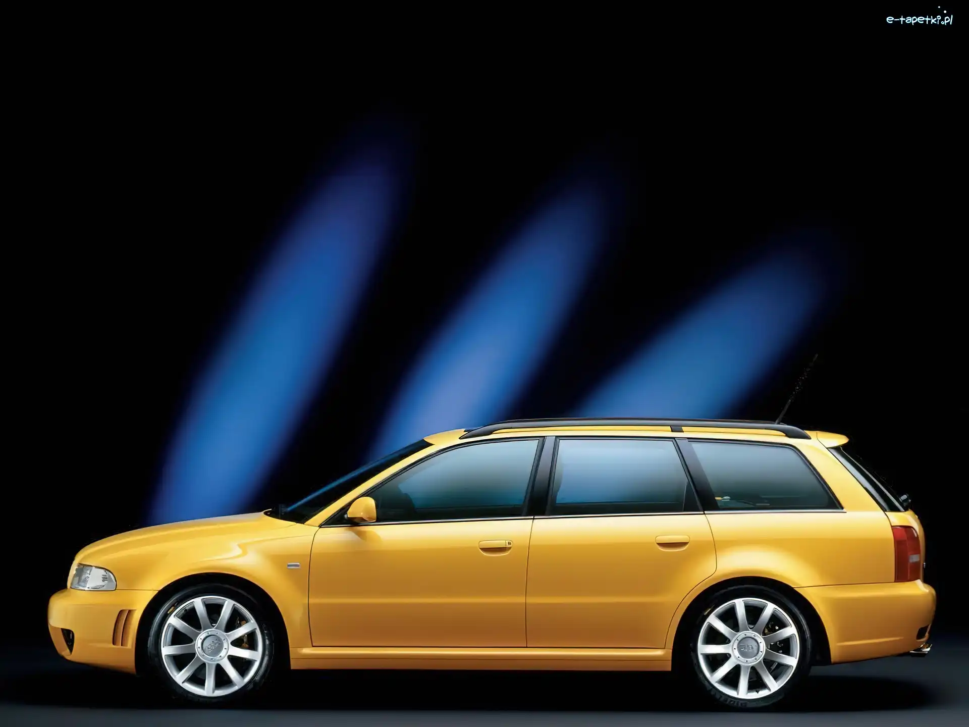 Avant, Audi S4, Żółte