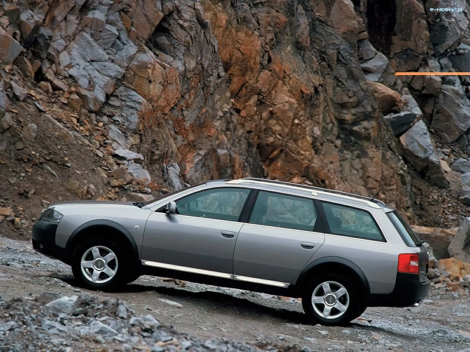 Lewy Profil, Audi Allroad, Srebrne