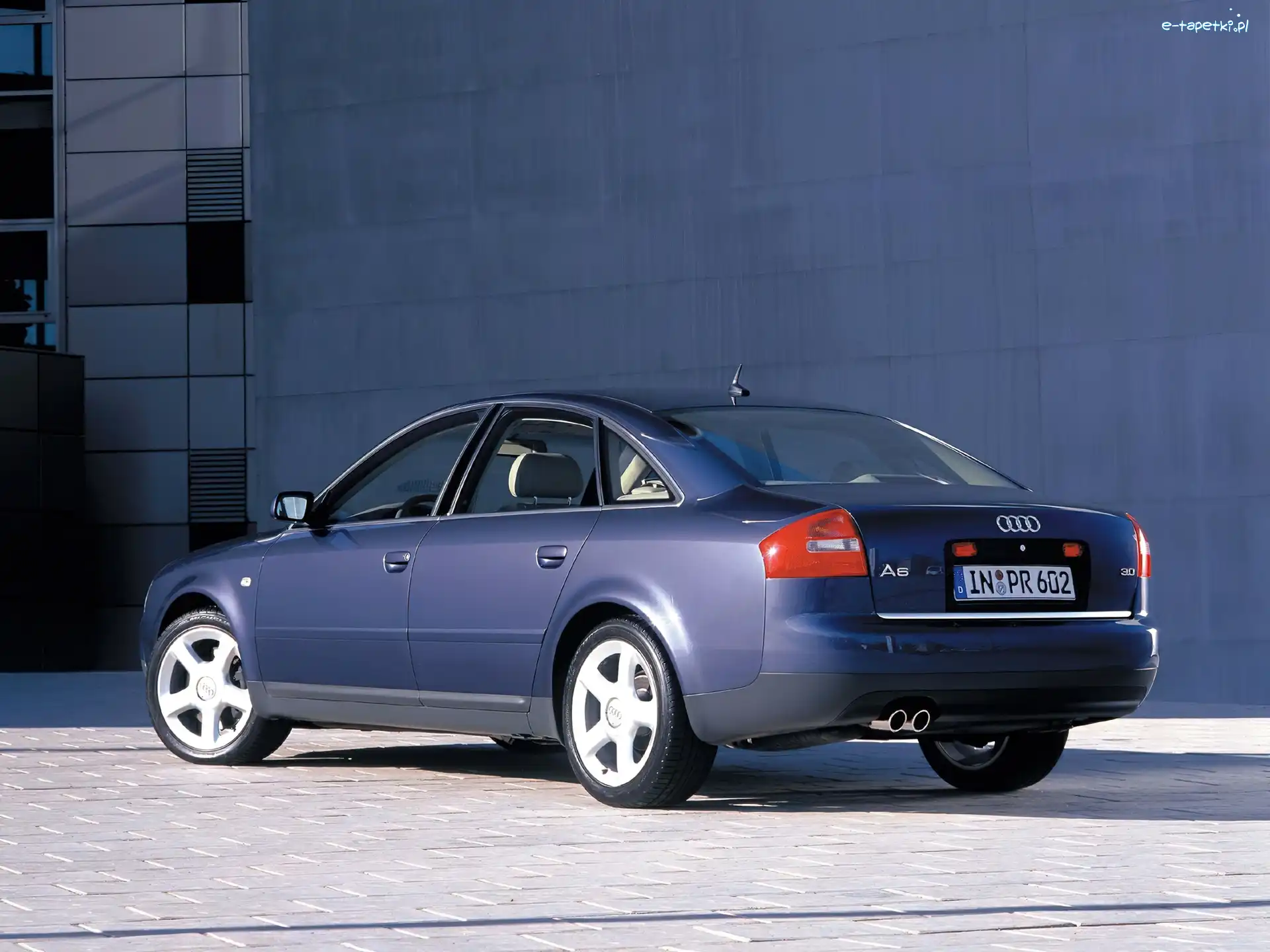 Audi A6, Metalik, Granatowy