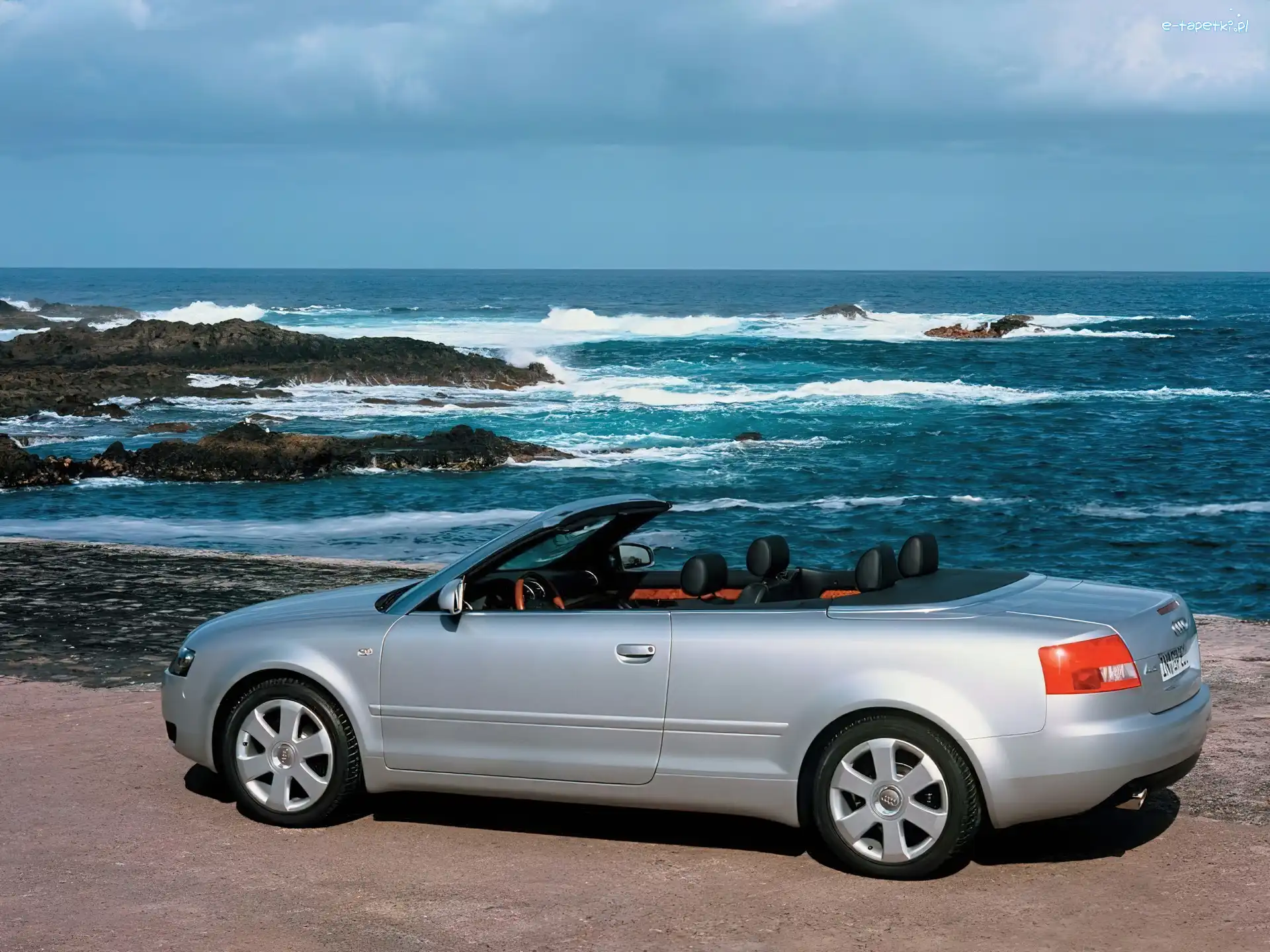 Cabrio, Audi A4, Srebrne