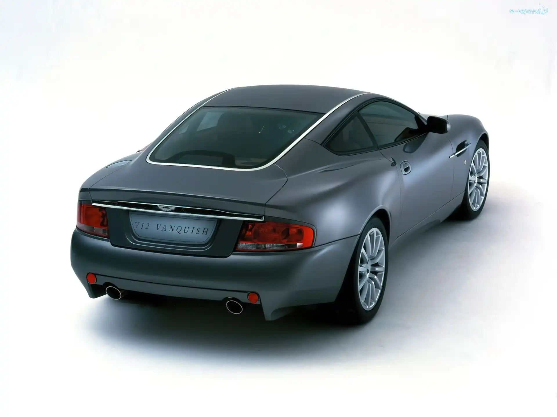 V12 Vanquish, Aston Martin, Srebrny