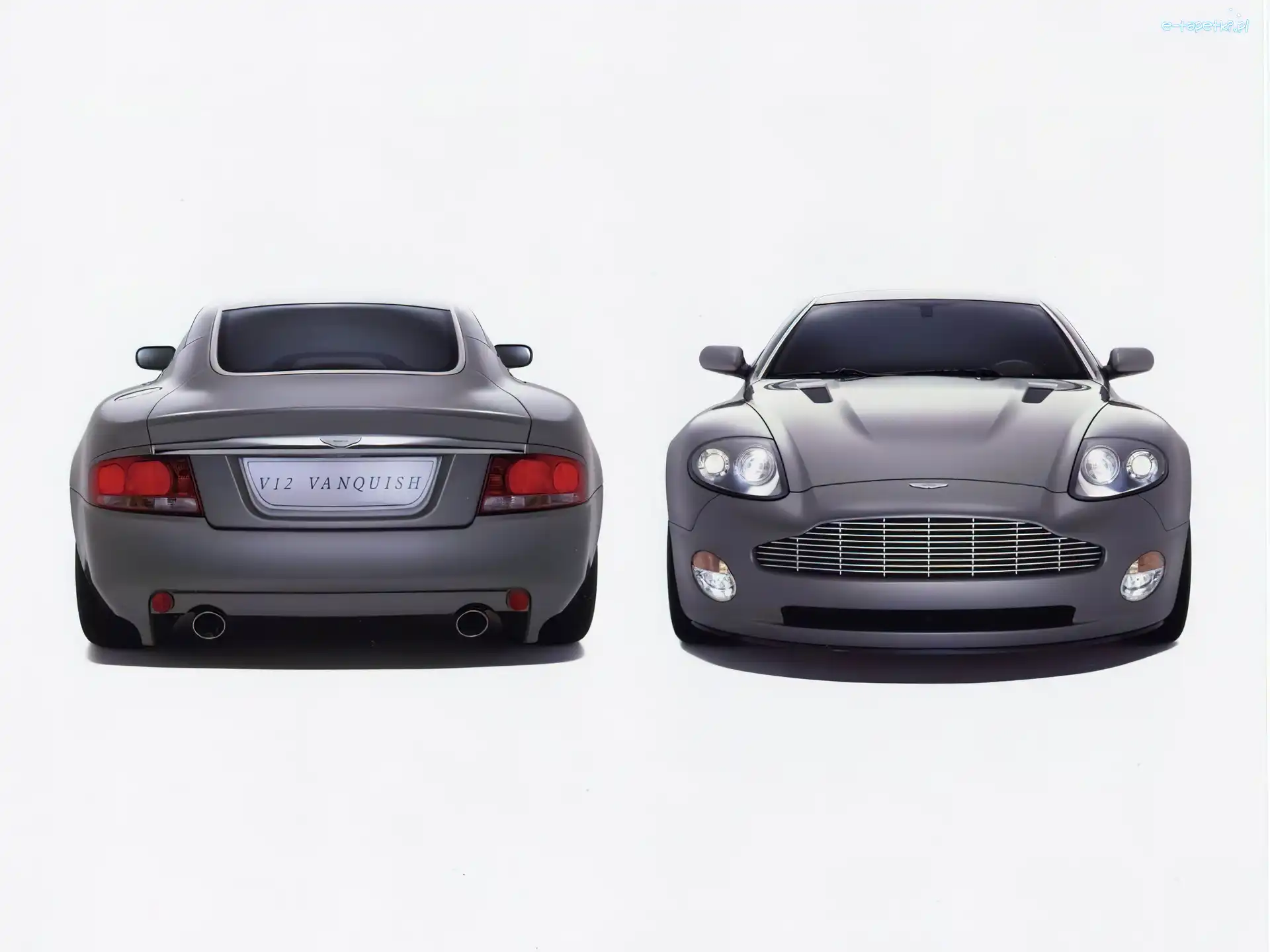 Przód, Tył, V12 Vanquish