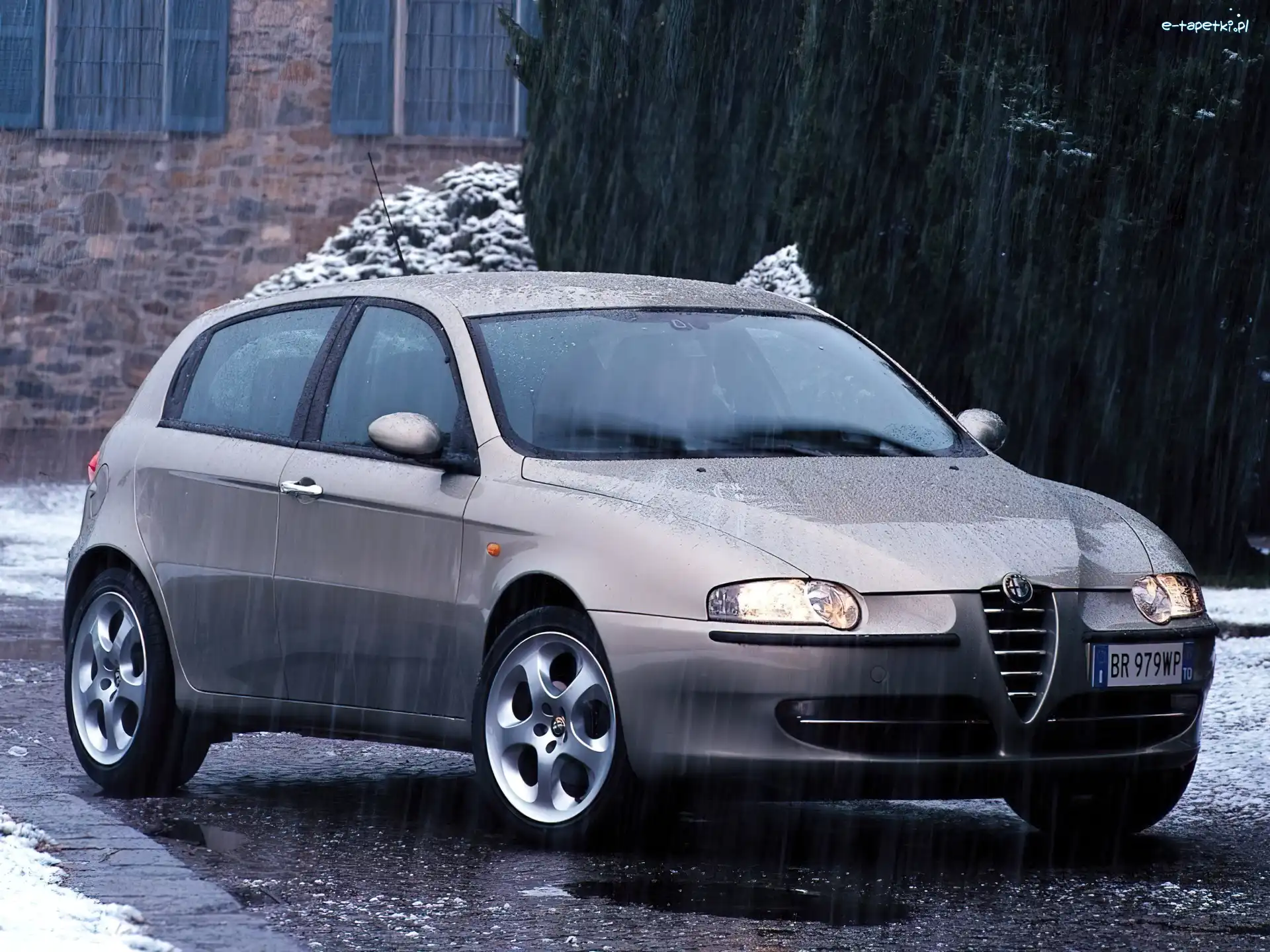 Deszcz, Alfa Romeo 147