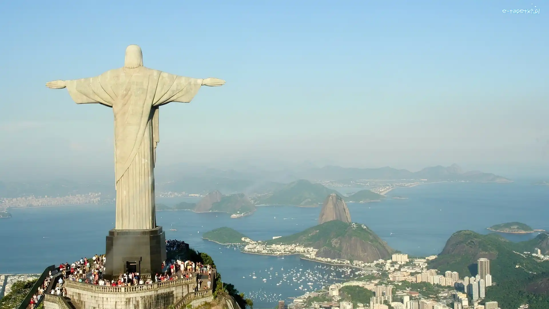 Rio De Janeiro, Pomnik Jezusa Chrystusa, Posąg, Brazylia