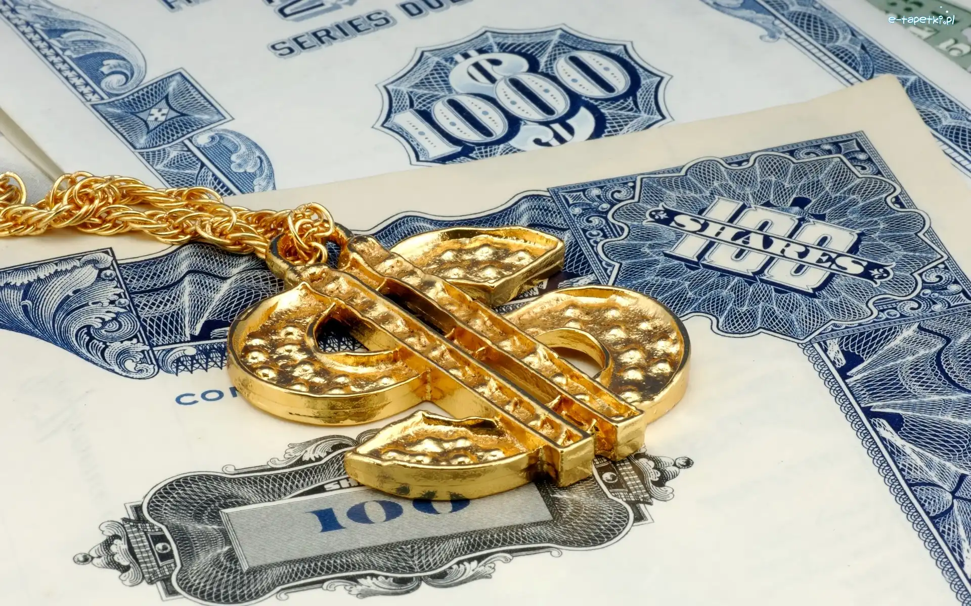 Dolary, Biżuteria, Banknoty