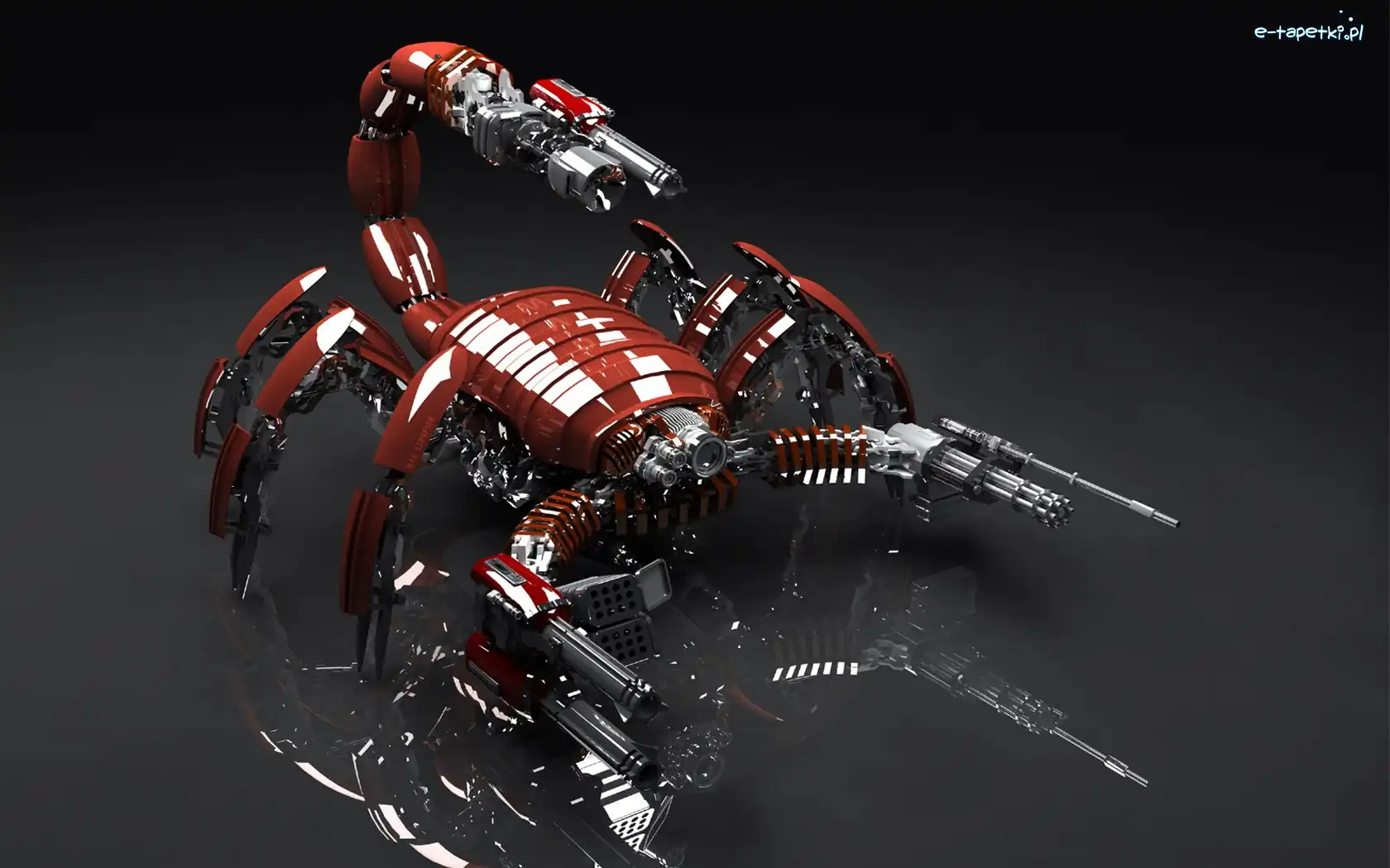 Skorpion, Mechaniczny, Czerwony