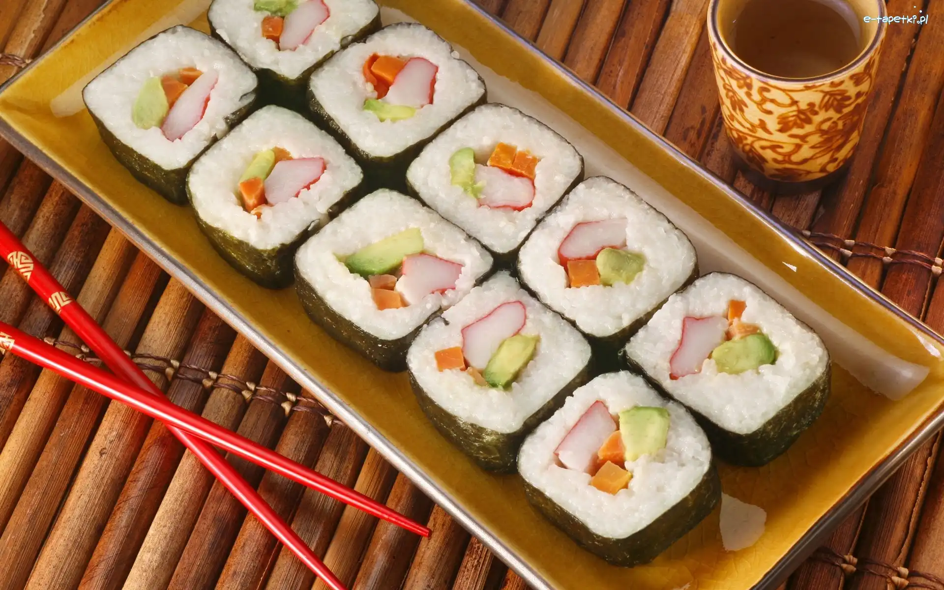Japońska, Pałeczki, Sushi, Kuchnia