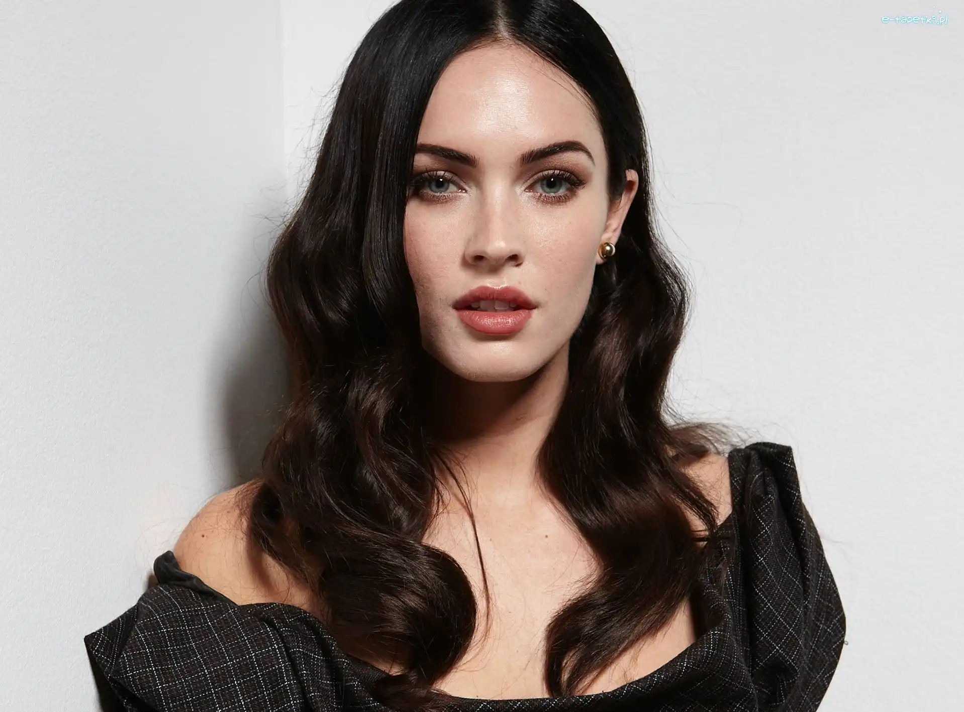 Spojrzenie, Włosy, Piękne, Megan Fox