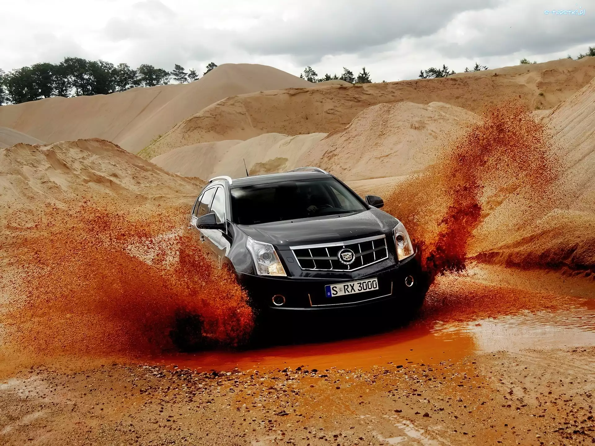 Piasek, Woda, Cadillac SRX