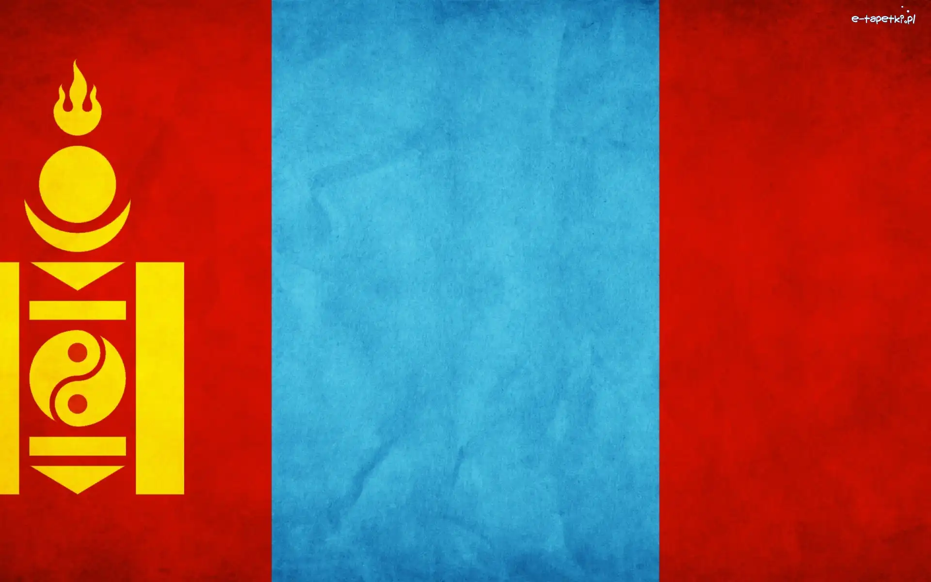 Mongolia, Państwa, Flaga