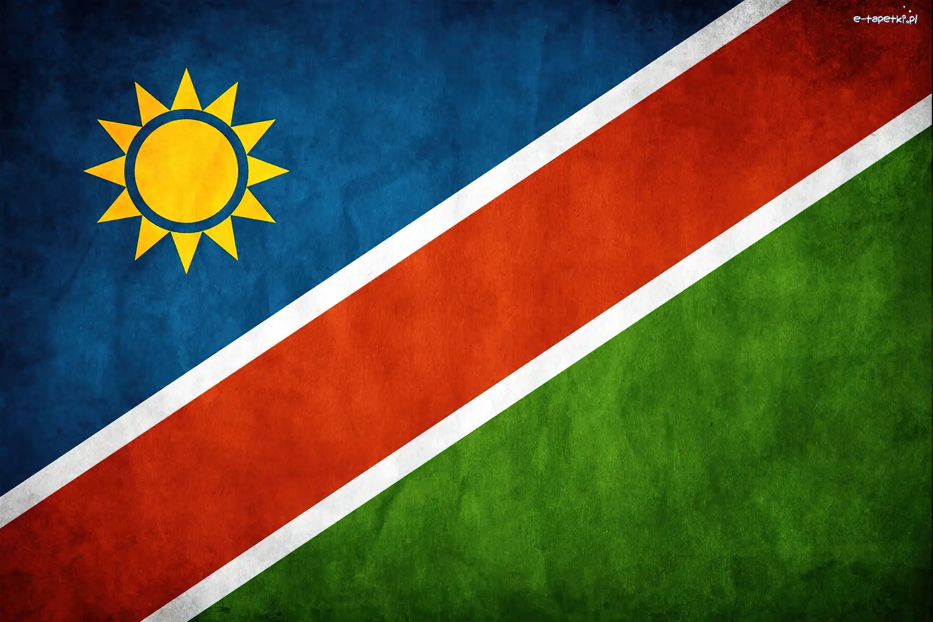 Republika Namibii, Państwa, Flaga