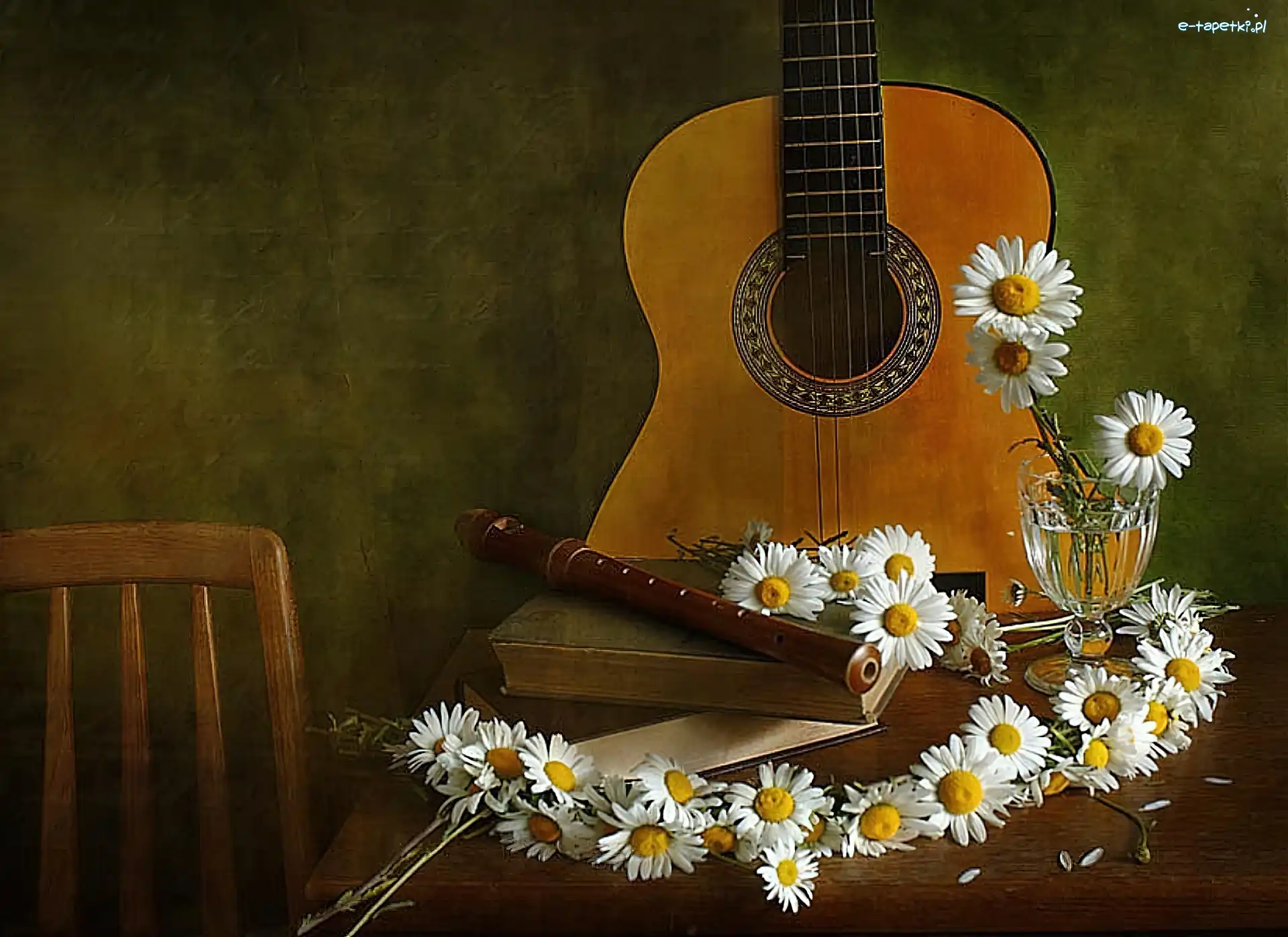 Margerytki, Krzesło, Flet, Gitara