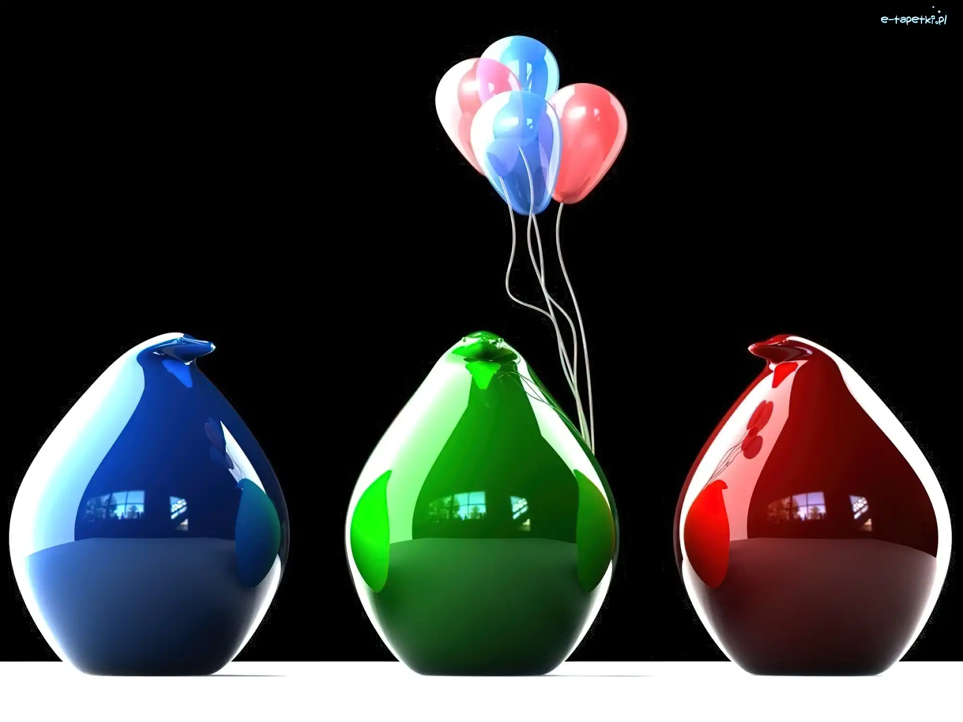 Balony, Kolorowe