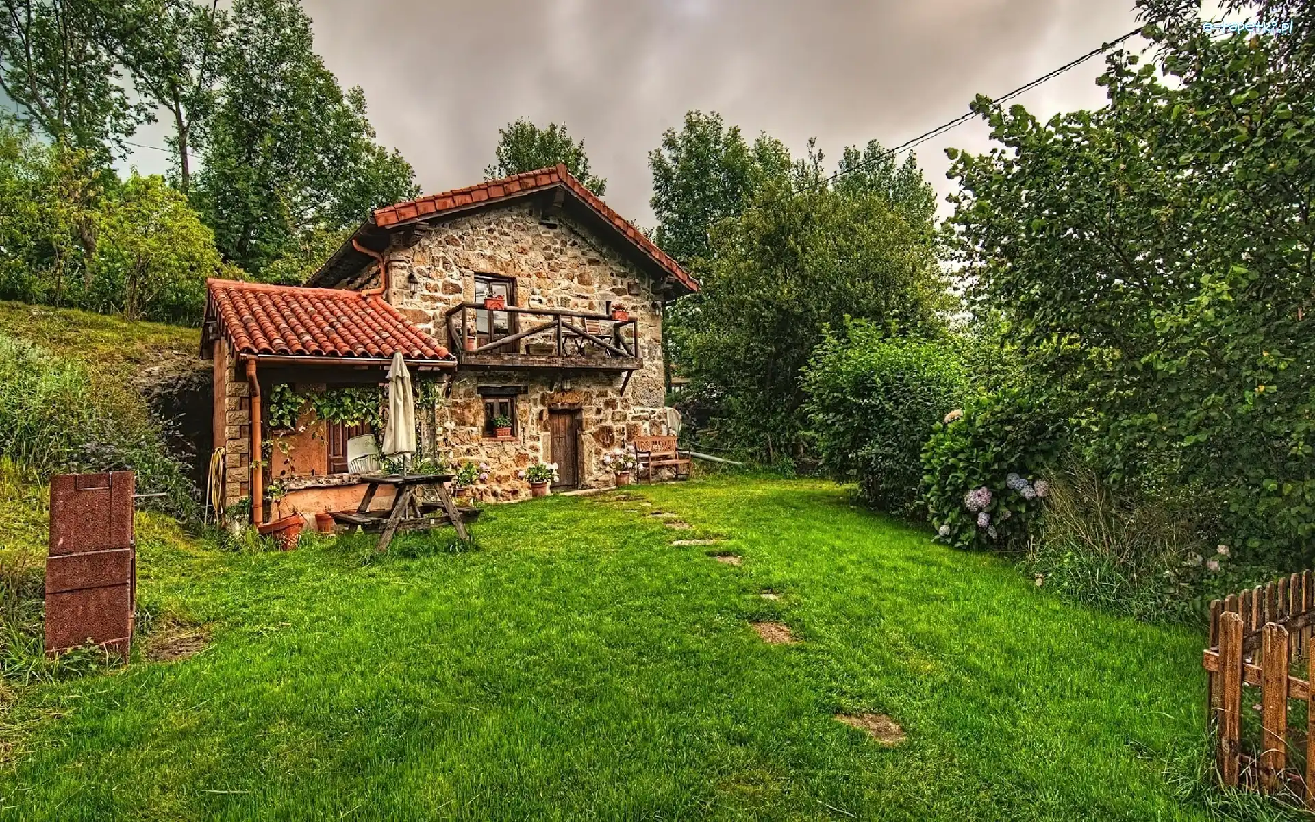 Zieleń, Letniskowy, Domek