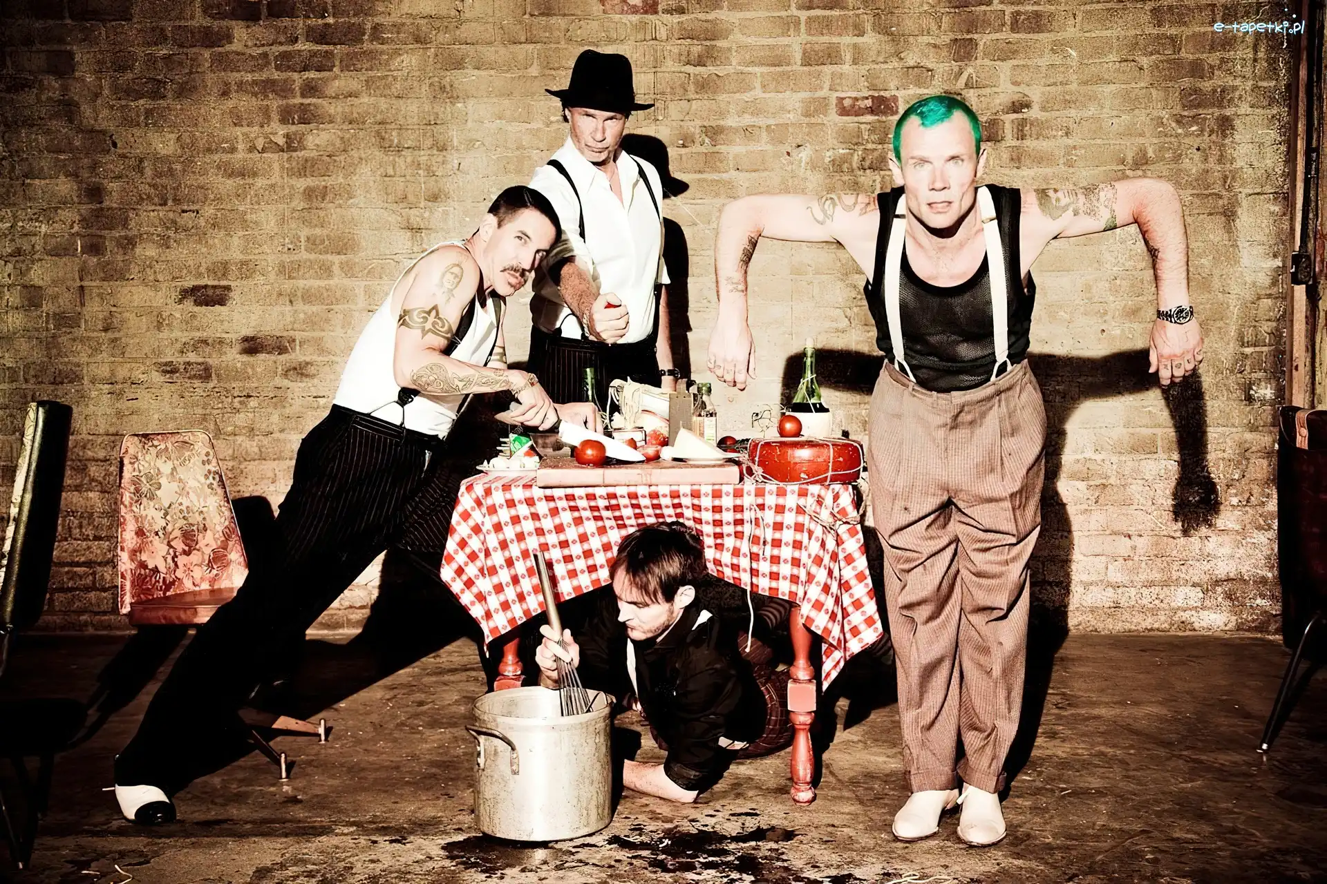 Flea, Josh Klinghoffer, Chad Smith, Anthony Kiedis