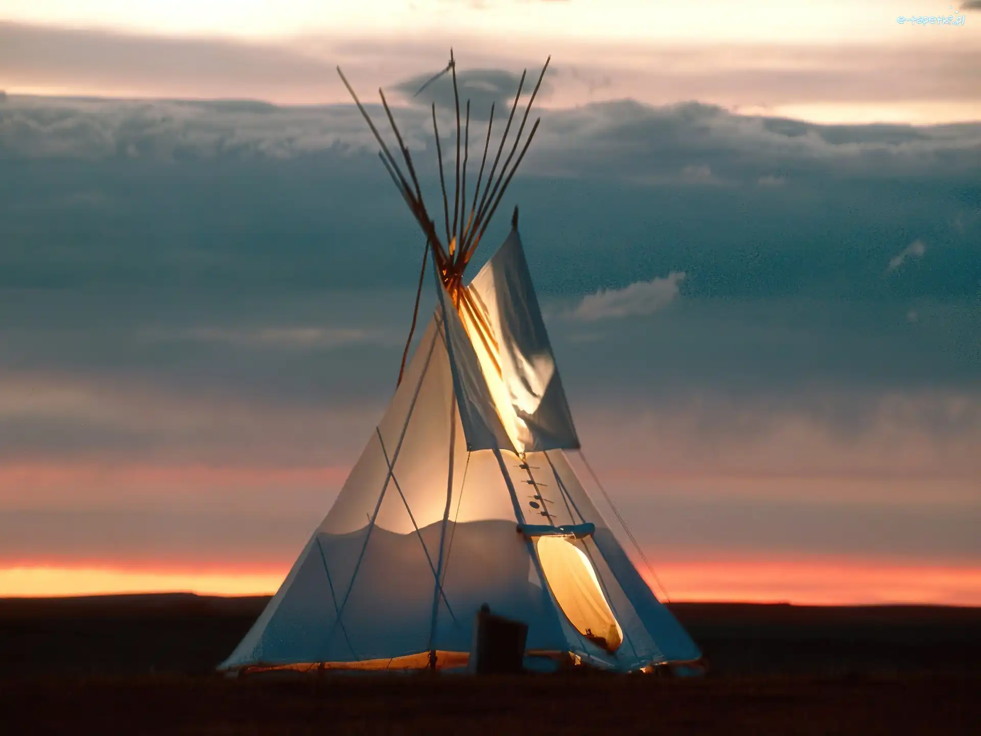 Wigwam, Indiański