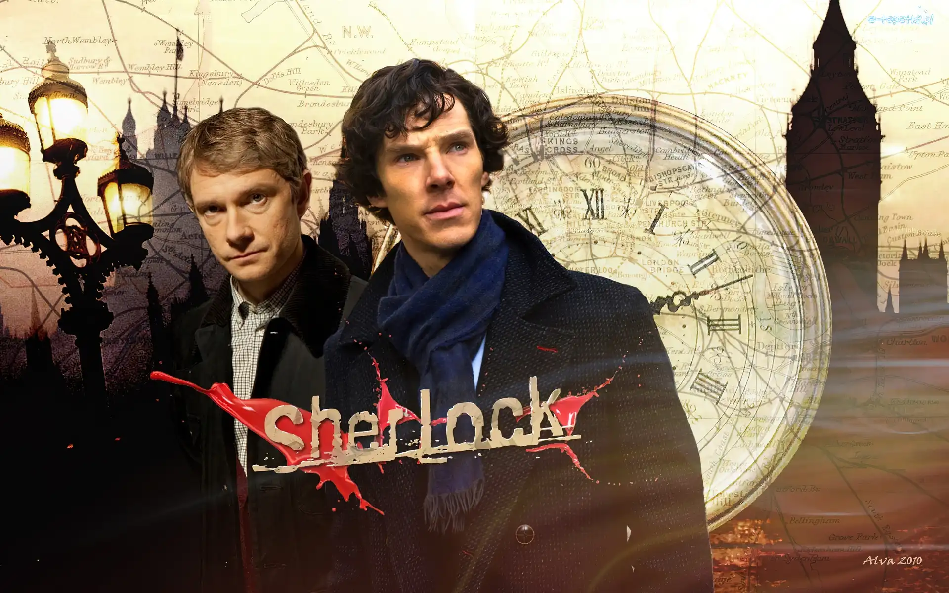 Serial, Martin Freeman, Sherlock, Londyn, Benedict Cumberbatch