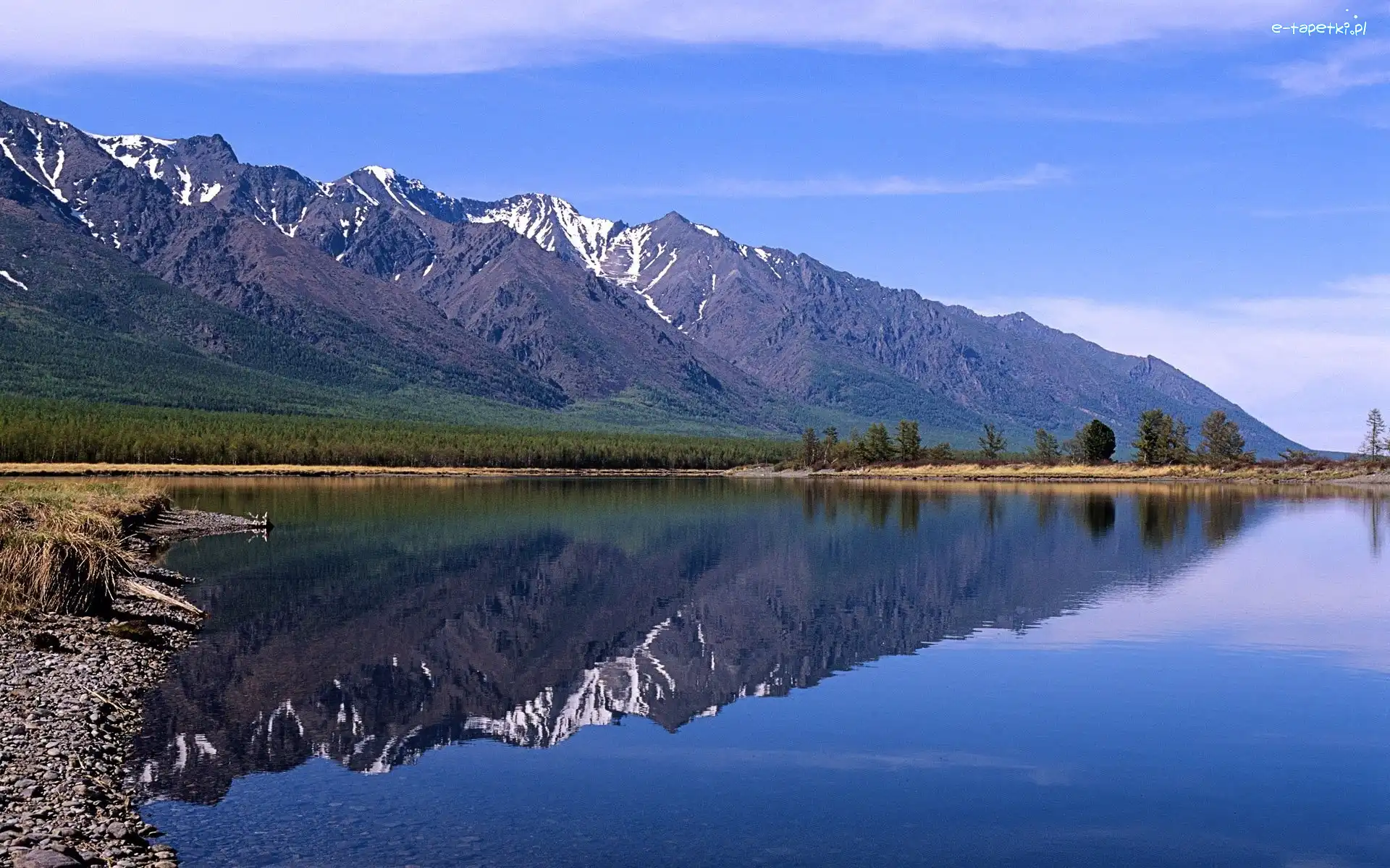 Las, Jezioro, Góry