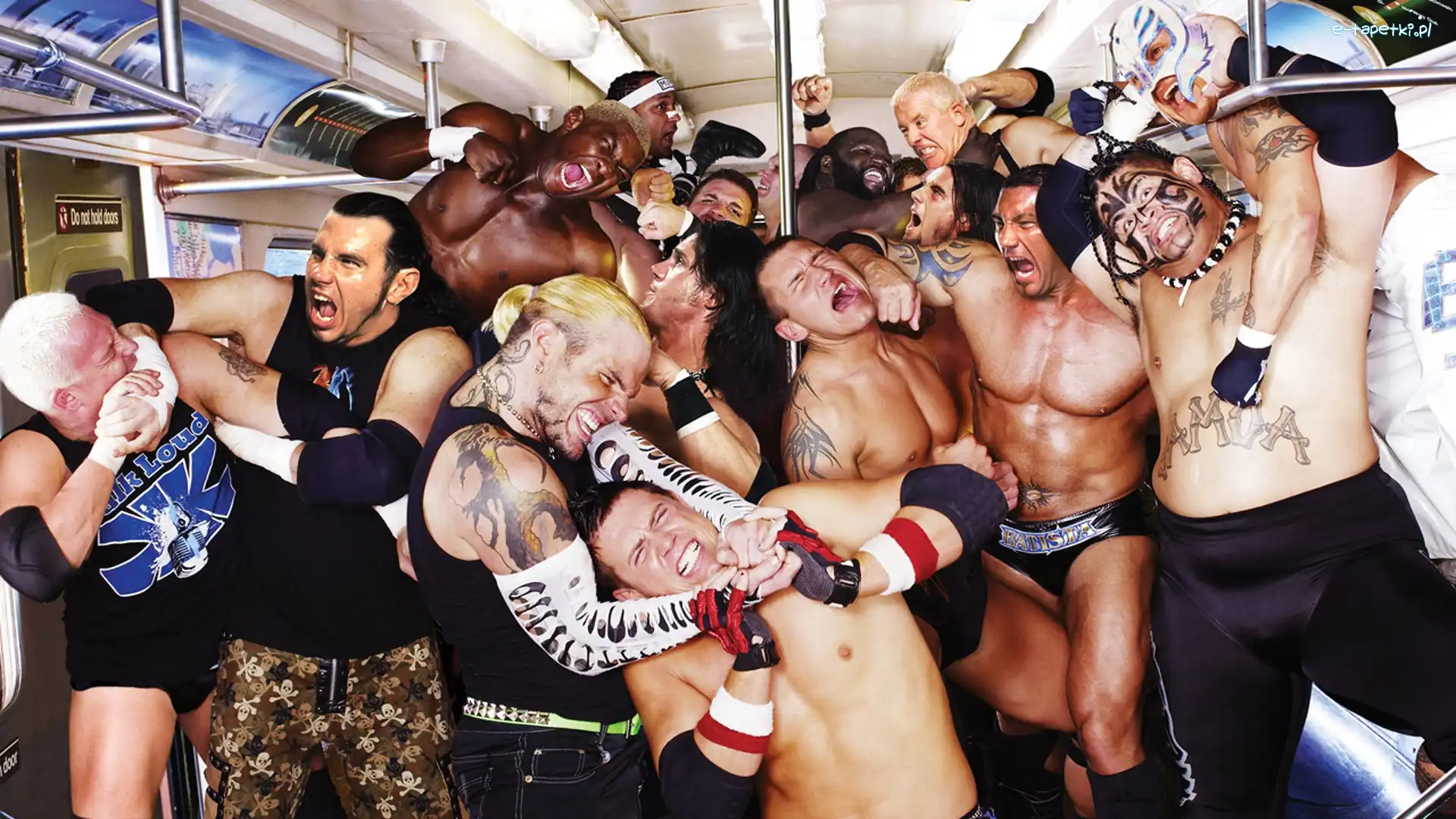 Zawodnicy, Metro, Tłok, Wrestling