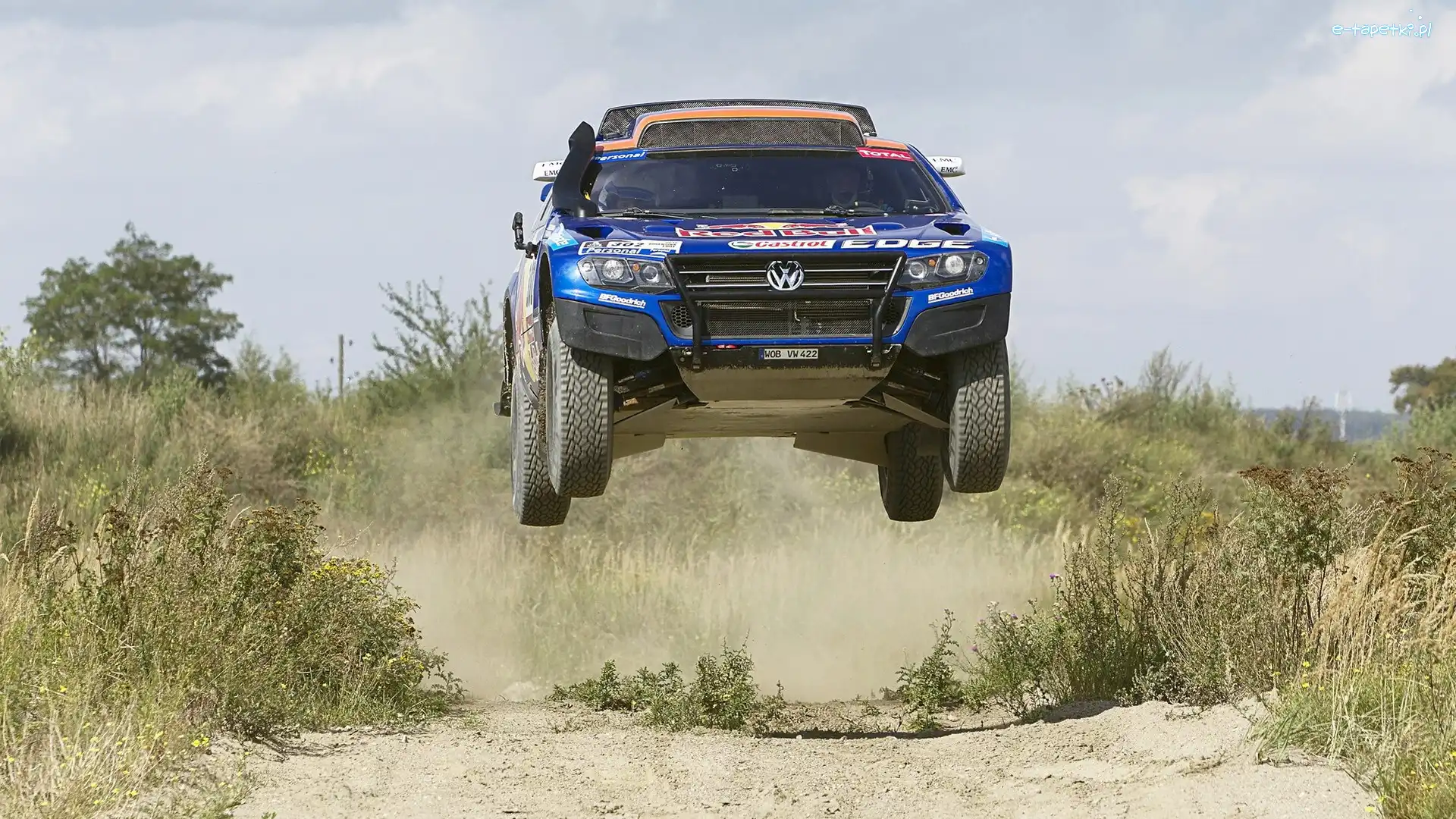 Wyskok, Dakar, Droga, VW Race Touareg 3