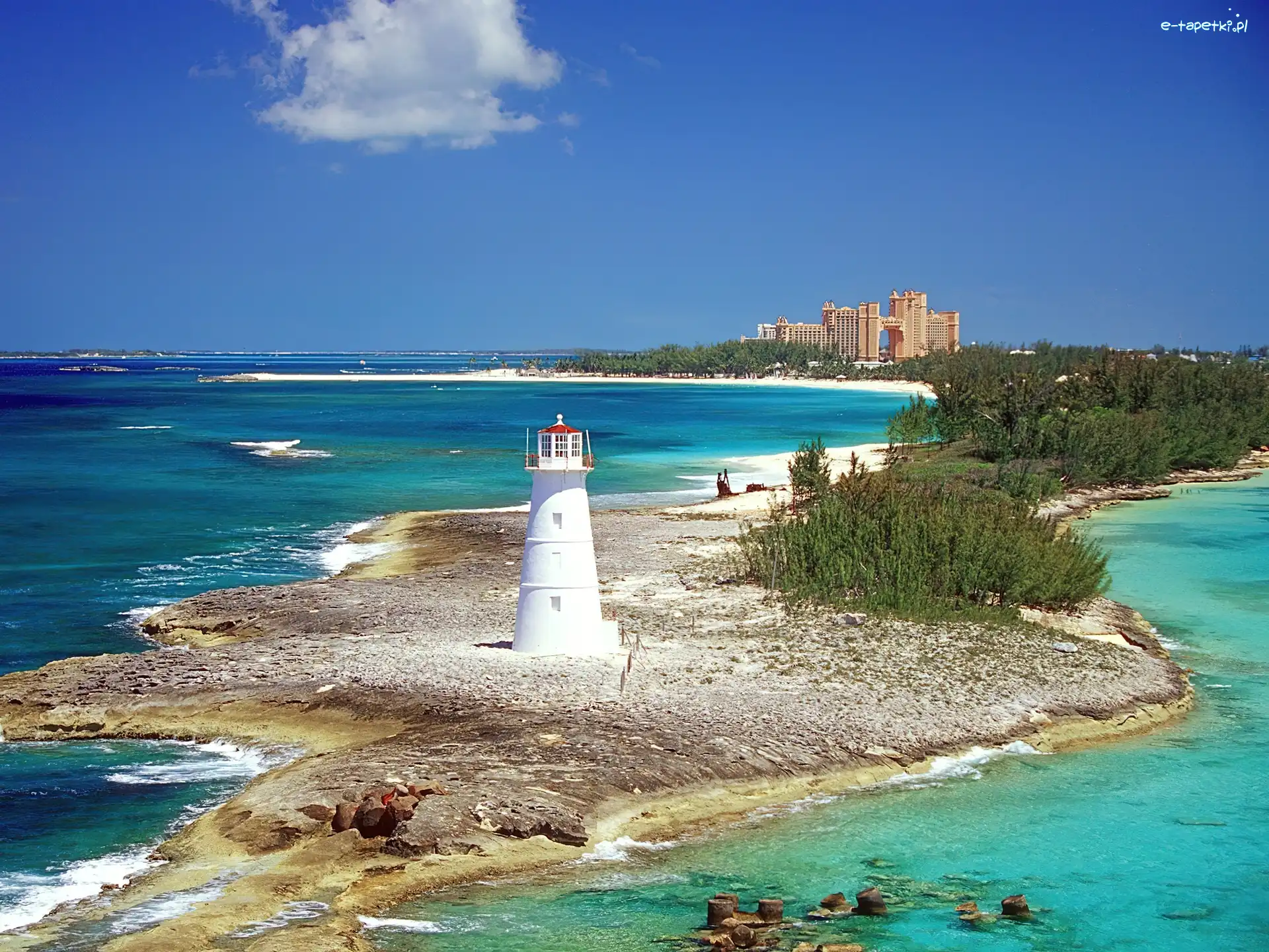Morska, Bahama, Wyspy, Latarnia